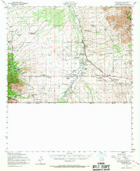 Hereford 1952 topographic map thumbnail