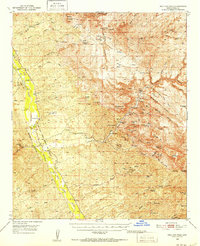 Holy Joe Peak 1949 topographic map thumbnail