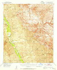 Holy Joe Peak 1949 topographic map thumbnail