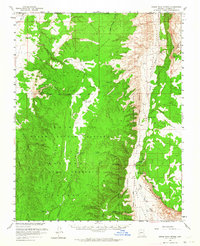House Rock Spring 1957 topographic map thumbnail