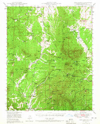 Iron Springs 1947 topographic map thumbnail