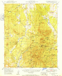 Iron Springs 1949 topographic map thumbnail