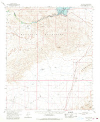 Ives Peak 1966 topographic map thumbnail