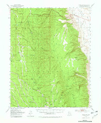 Jacobs Lake topographic map thumbnail