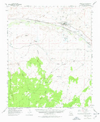 Joseph City 1955 topographic map thumbnail