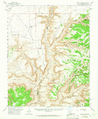 Jumpup Canyon topographic map thumbnail