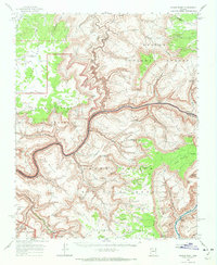 Kanab Point 1962 topographic map thumbnail