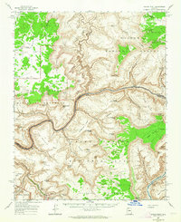 Kanab Point 1962 topographic map thumbnail