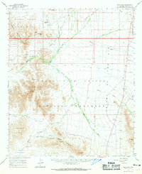 Kino Peak 1963 topographic map thumbnail
