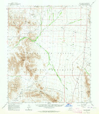 Kino Peak 1963 topographic map thumbnail