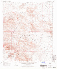 Kofa Butte 1962 topographic map thumbnail