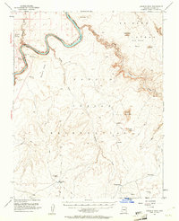 Leche-E Rock 1954 topographic map thumbnail