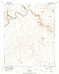 Leche-E Rock 1954 topographic map thumbnail