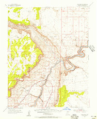 Lees Ferry 1954 topographic map thumbnail