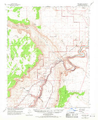 Lees Ferry 1954 topographic map thumbnail