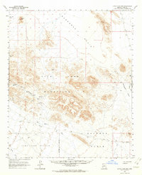 Little Horn Mts topographic map thumbnail