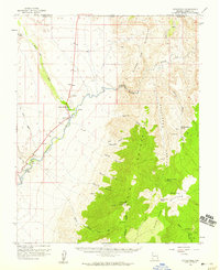 Littlefield 1954 topographic map thumbnail