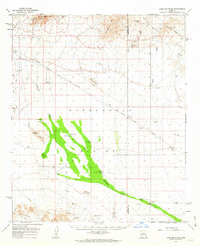Lone Mountain 1961 topographic map thumbnail