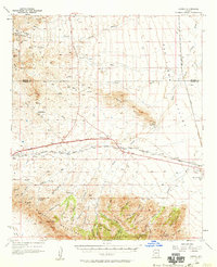 Luzena 1957 topographic map thumbnail