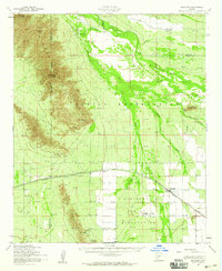 Maricopa 1952 topographic map thumbnail