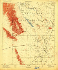Maricopa 1915 topographic map thumbnail