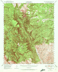 McFadden Peak 1949 topographic map thumbnail