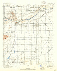 Mesa 1913 topographic map thumbnail