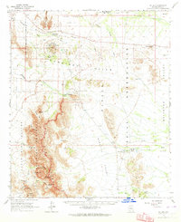 Mt. Ajo 1963 topographic map thumbnail