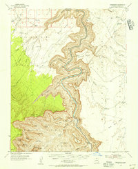 Nankoweap 1954 topographic map thumbnail