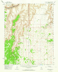 National Canyon 1962 topographic map thumbnail