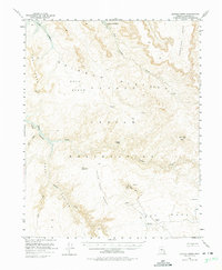 Navajo Creek topographic map thumbnail