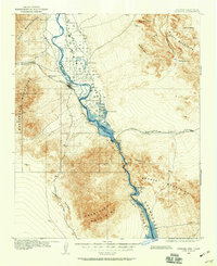 Needles 1903 topographic map thumbnail