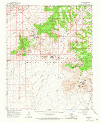 Oraibi topographic map thumbnail