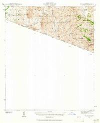Oro Blanco 1942 topographic map thumbnail