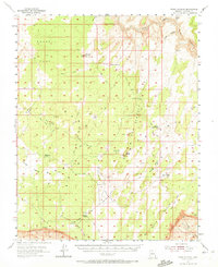 Paria Plateau 1954 topographic map thumbnail