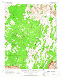 Paria Plateau 1954 topographic map thumbnail