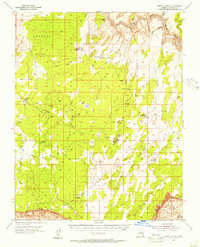 Paria Plateau 1954 topographic map thumbnail