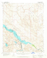 Parker Dam topographic map thumbnail