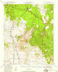 Paulden 1947 topographic map thumbnail