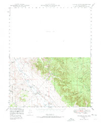 Picacho Butte 1947 topographic map thumbnail