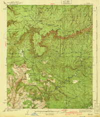 Pine 1940 topographic map preview