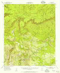 Pine 1952 topographic map preview