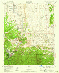 Prescott 1947 topographic map thumbnail