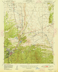 Prescott 1948 topographic map thumbnail