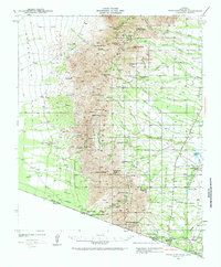 Presumido Peak 1941 topographic map thumbnail