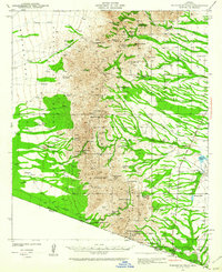 Presumido Peak 1941 topographic map thumbnail