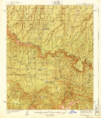 Promontory Butte 1939 topographic map thumbnail