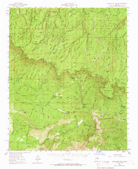 Promontory Butte 1952 topographic map thumbnail