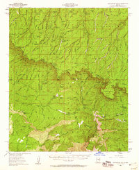 Promontory Butte 1952 topographic map thumbnail