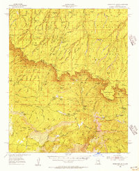 Promontory Butte 1952 topographic map thumbnail